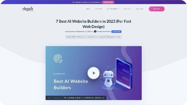 7 Best AI Website Builders in 2023 (For Fast Web Design)